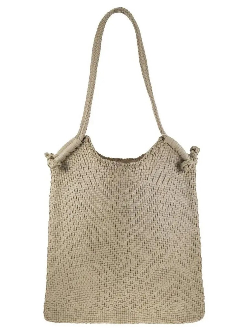 EXCELLENT DRAGON DIFFUSION MINGA TOTE BAG - BEIGE